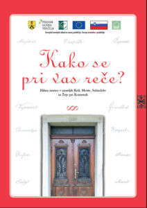 STARA HIŠNA IMENA – 1 del